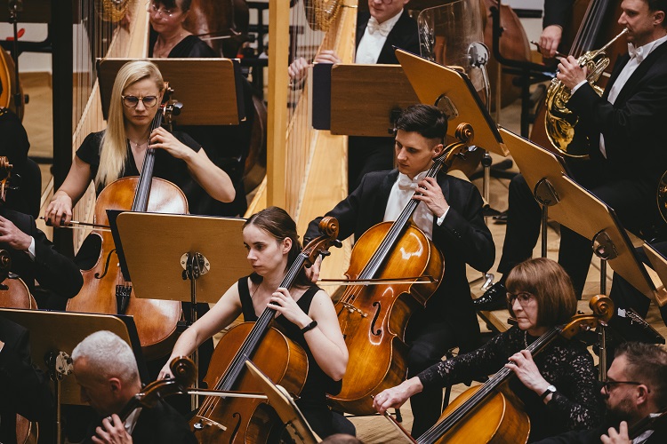 Orkiestra Filharmonii Krakowskiej, fot. P. Markowski
