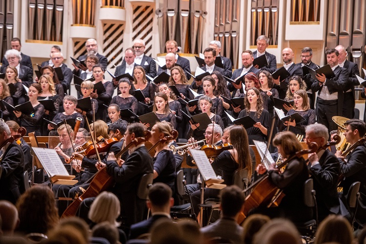 Orkiestra i Chór Filharmonii Krakowskiej, fot. K. Kalinowski